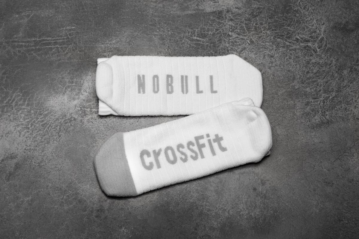 Nobull Low Crossfit® Men's Socks White | Australia (YJ9037)